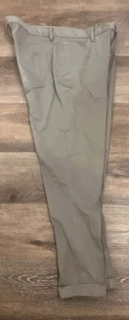 Banana Republic Traveler Pants Athletic Tapered Size 33x34 Olive